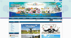 Desktop Screenshot of healthfood-th.com